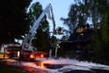 Grossfeuer Einfamilienhaus Siegburg Muehlengrabenstr P0722